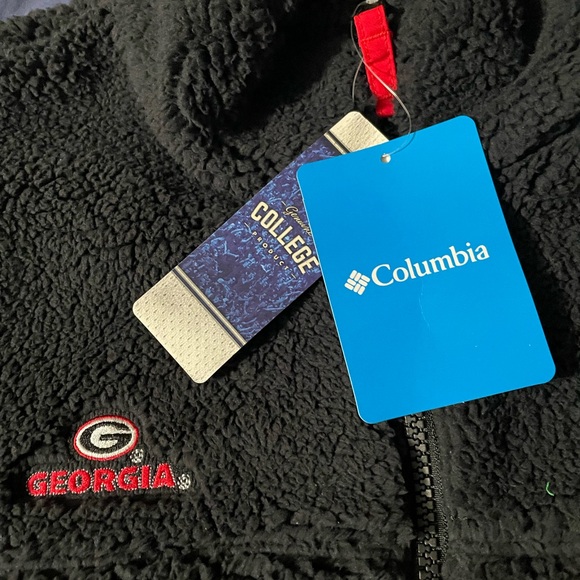 Georgia Bulldogs Women’s Columbia Full Zip Sweater - Picture 4 of 13